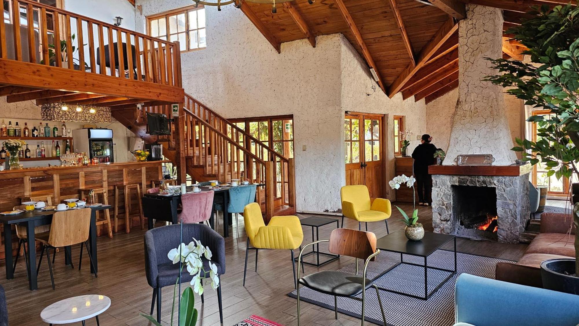 Hotel Parronales Santa Cruz Bagian luar foto